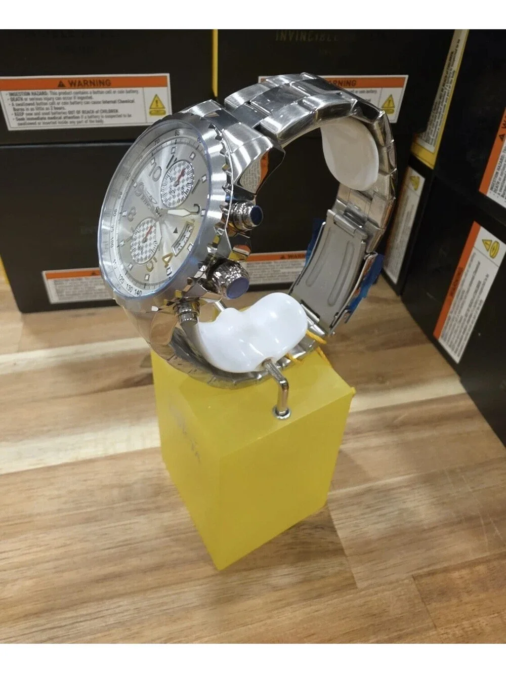 Invicta Specialty Men's Watch - 47mm 69791 Stainless W/Silver Dial New